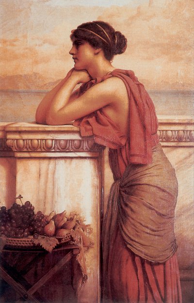 Am Wegesrand von John William Godward